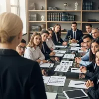 Clientes en despacho de abogada laboral en Sabadell por ERE